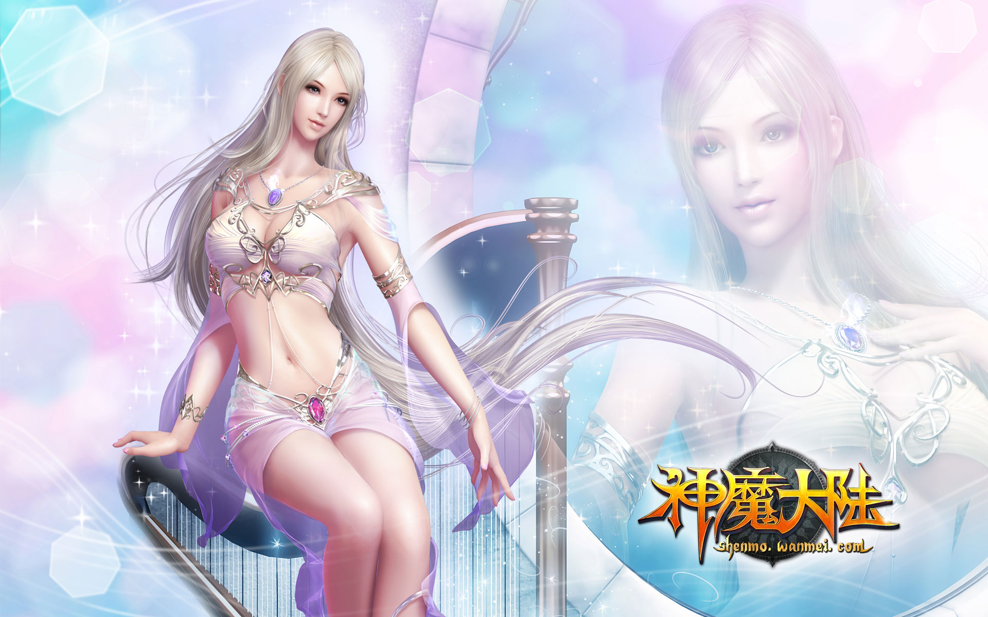 最美女神归来 新版《神魔大陆》即将上线