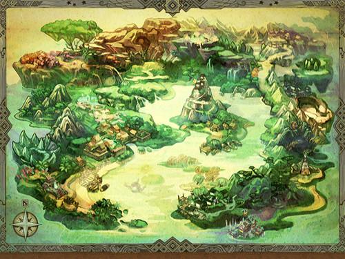 领略四季,一睹《水浒幻想传》多风格地图