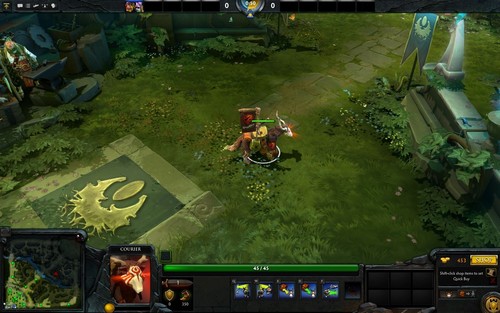 带你走进dota2更新后的特效信使的世界