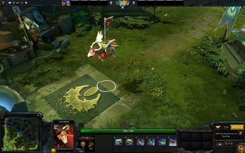 带你走进dota2更新后的特效信使的世界