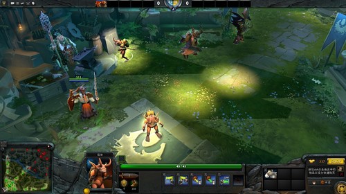 带你走进dota2更新后的特效信使的世界