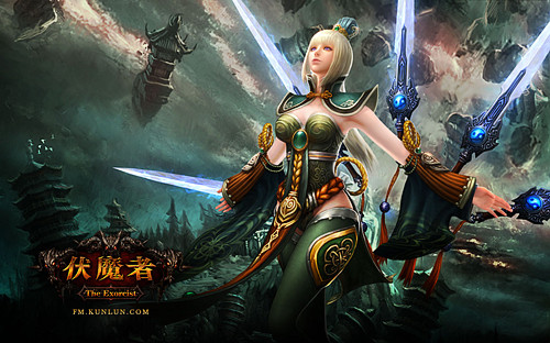 伏魔者：精美壁纸-女剑仙