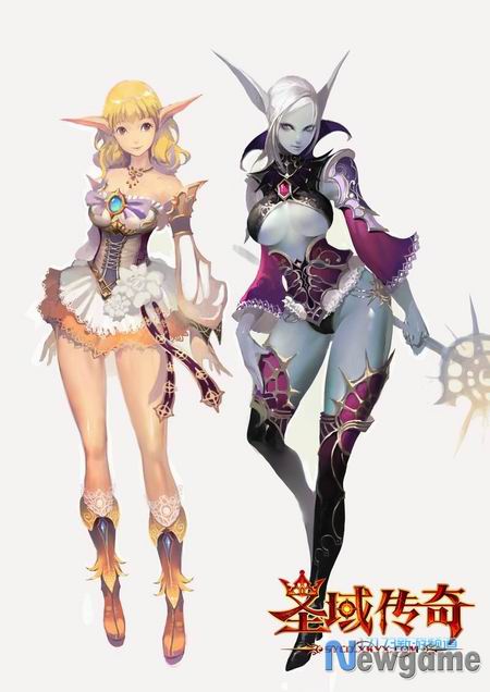 圣域传奇人物原画