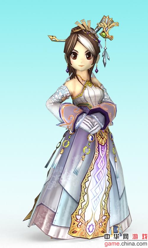 《热血江湖》MM首选 高贵优雅女乐师