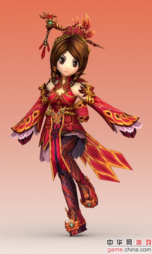 《热血江湖》MM首选 高贵优雅女乐师