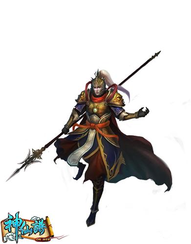 英气十足《神仙谱》二郎神原画曝光