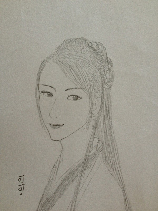 《刀剑2》玩家自画像:可可家的九尾狐