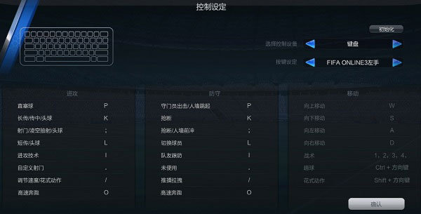 (4) FIFA Online 3左手设定