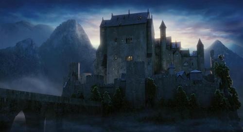 《精灵旅社》,电影中德古拉伯爵为保护心爱的女儿而修起的那座城堡