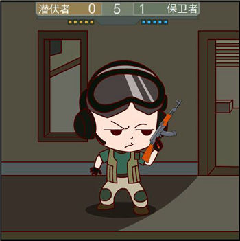 【漫画】穿越火线爆笑漫画 雇佣兵也疯狂第二回合