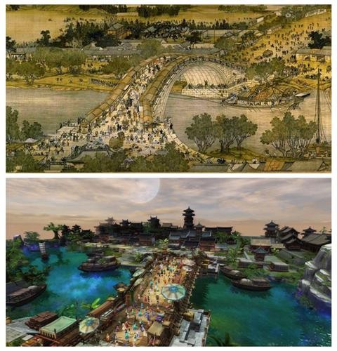 全新地图汴京高度还原《清明上河图》