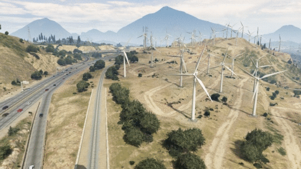 《gta5》新旧主机画面动图对比 进化大大滴