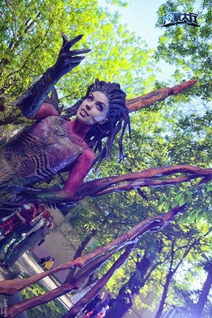 风暴英雄凯瑞甘中美韩cosplay大比拼