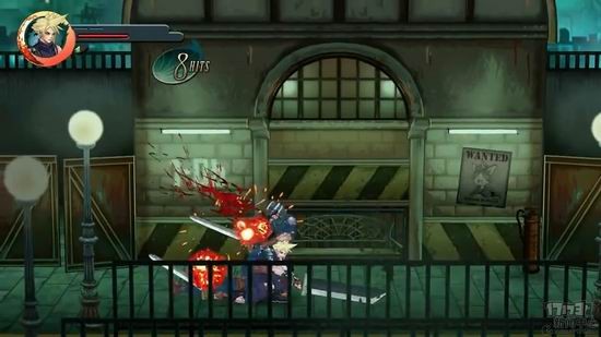 战斗十分带感 玩家自制最终幻想7横版游戏