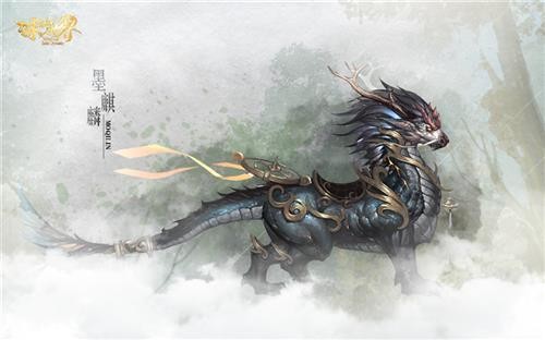 【麒麟纹身】【黑金古刀】【蓝色兜帽】