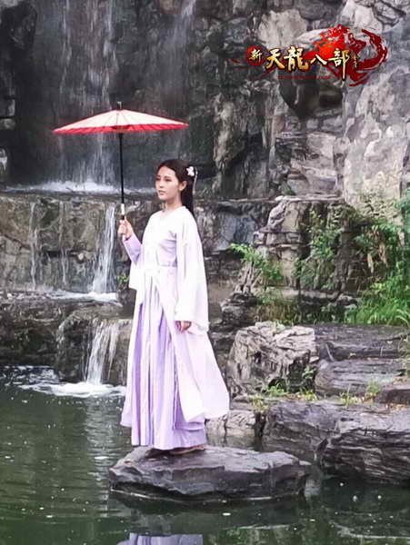 女神外景拍摄中