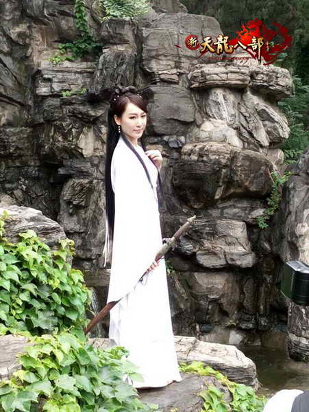 女神外景拍摄中