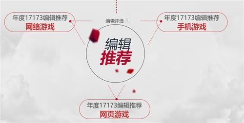 17173游戏风云榜公布“编辑推荐”获奖名单