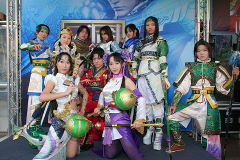 真三国无双5》盛大首卖Cosplay 阵容闪亮登场——17173单机站