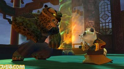 《功夫熊猫》Wii和PS3各版画面比较