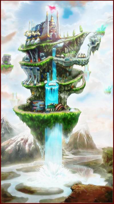 《梦幻龙族》公布新场景 天空之城惊现