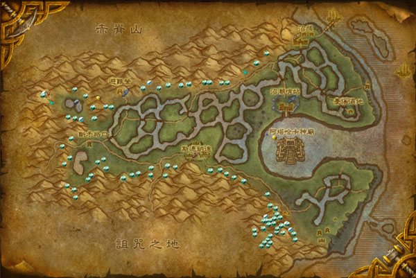 赤脊山,暮色森林,悲伤沼泽