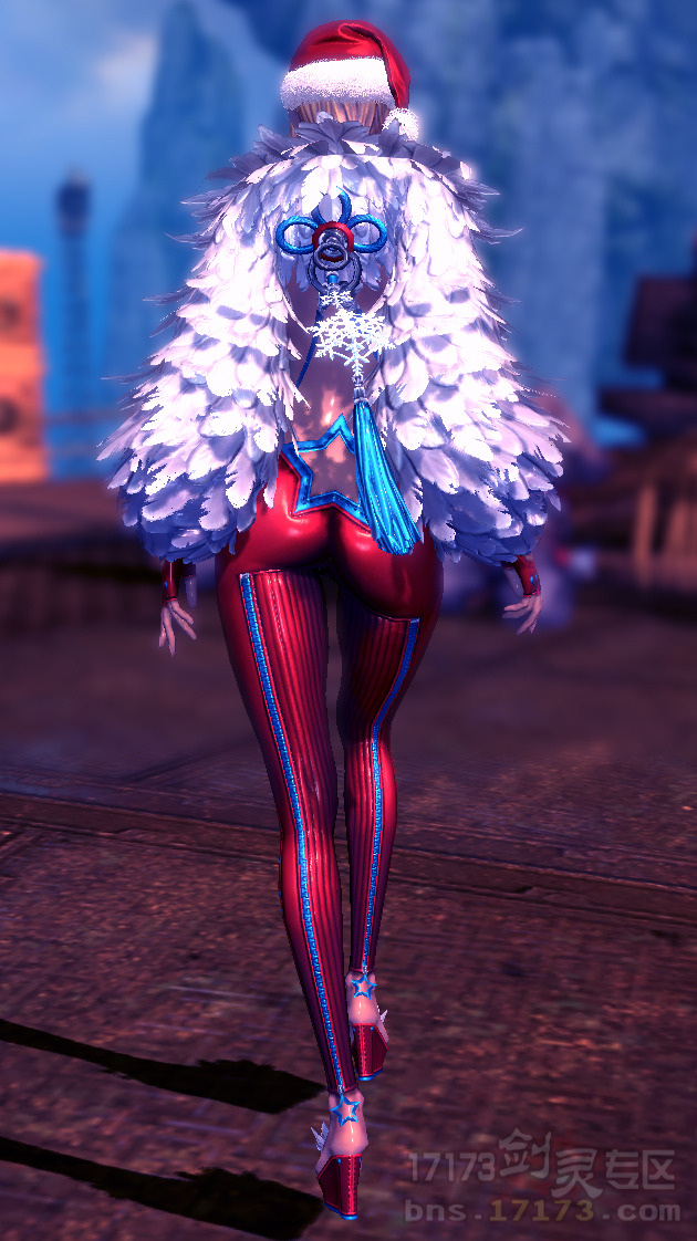 韩服《剑灵》圣诞装 全种族男女展示