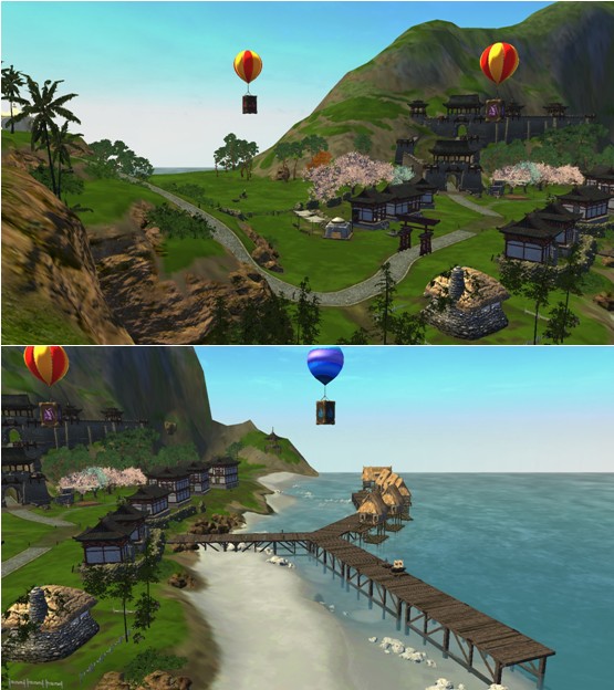 游戏中的世外桃源 玩家的幻想岛风光体验