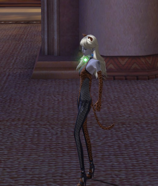 新外形性感虎纹紧身裤可爱长尾巴造型