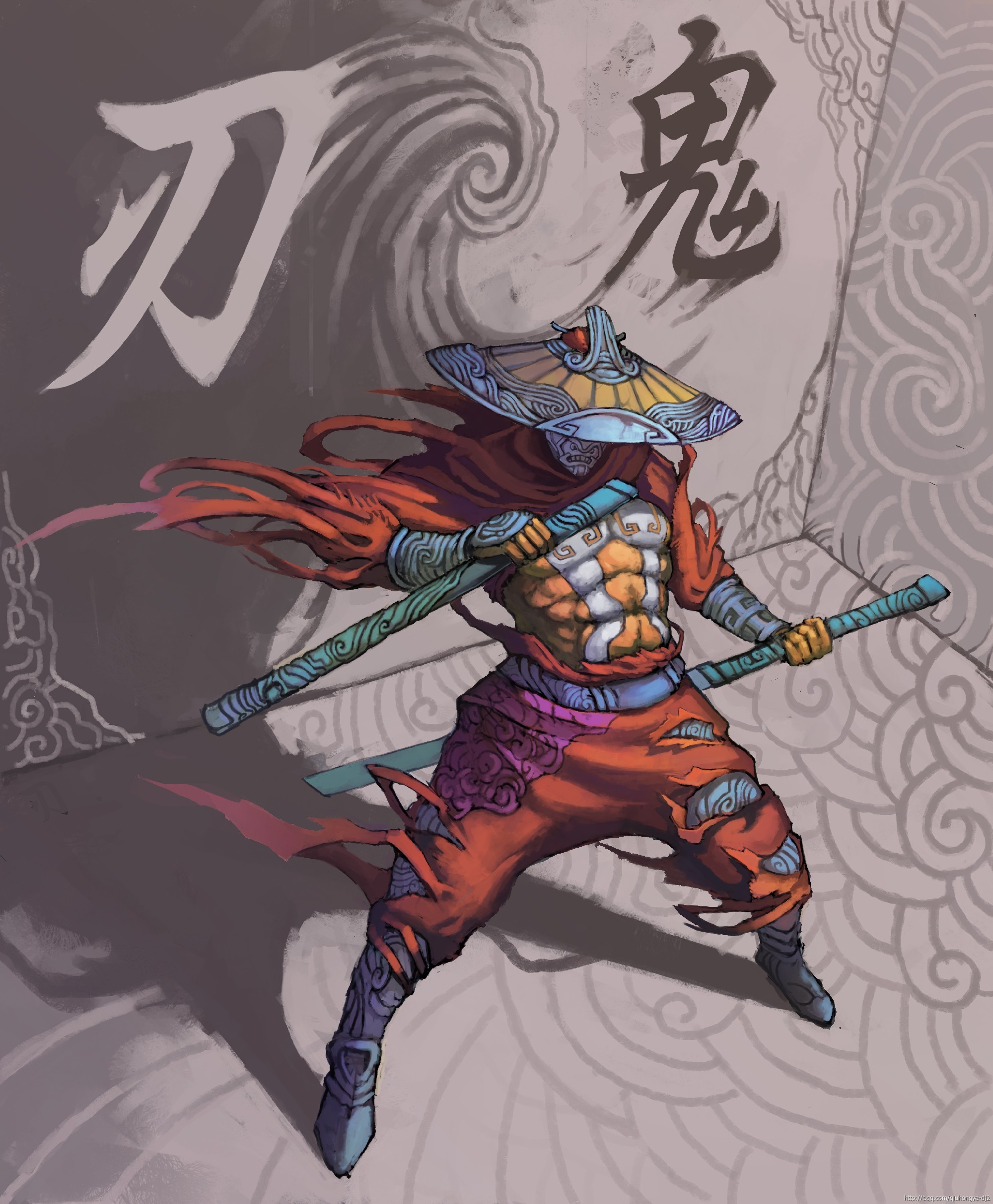 《刀剑2》原画一幅:所有武器实体化—17173刀剑2专区—腾讯官方合作主题站_刀剑2ol好玩吗