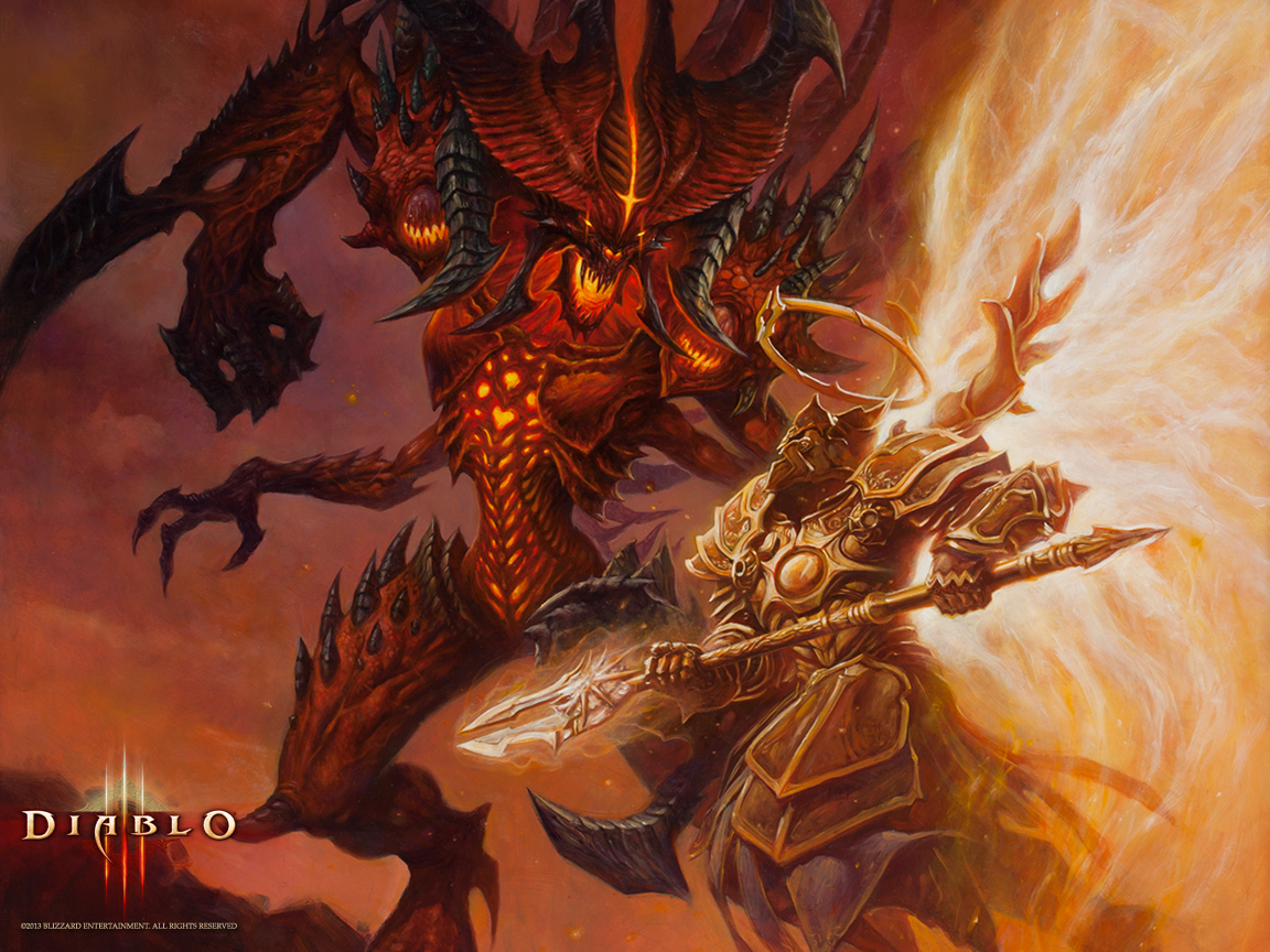 《暗黑破坏神3》周年庆壁纸下载