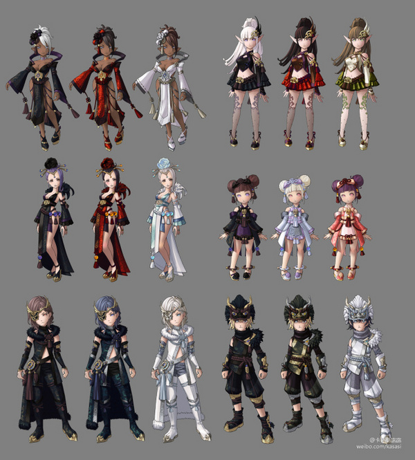 《龙之谷》玩家设计时装欣赏 多套时装款式