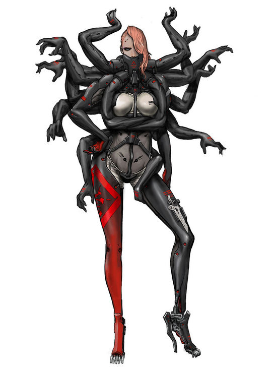 合金装备崛起复仇敌方角色设定图欣赏