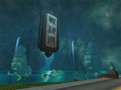 这里就是战神殿-破碎虚空的最终场景!