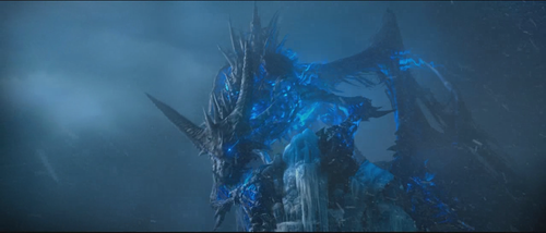 巫妖王之怒cg中的冰龙到底是谁