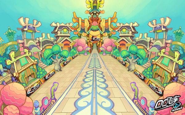 qq飞车赛道介绍:中国风