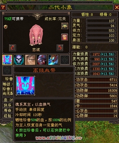 天龙八部:光怪陆离的血祭宝宝