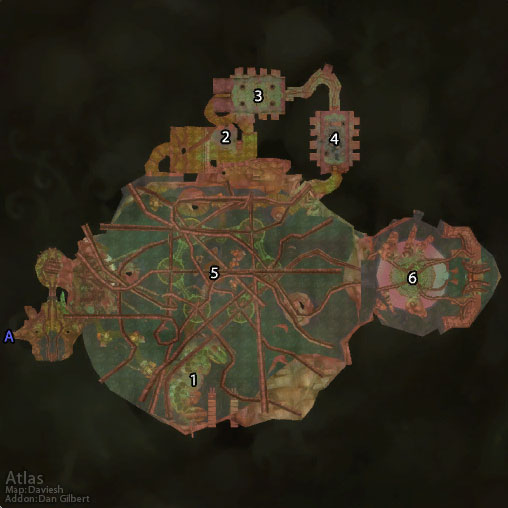毒蛇神殿地图